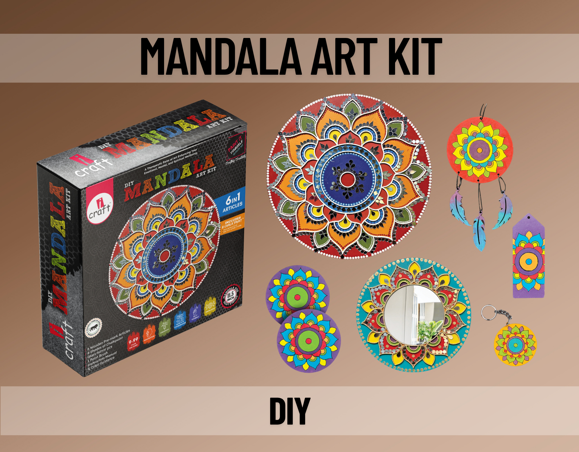 Mandala art kits