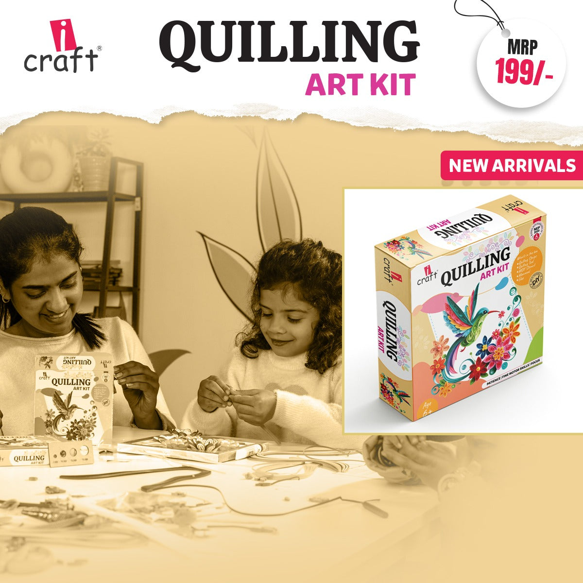 Quilling art kit