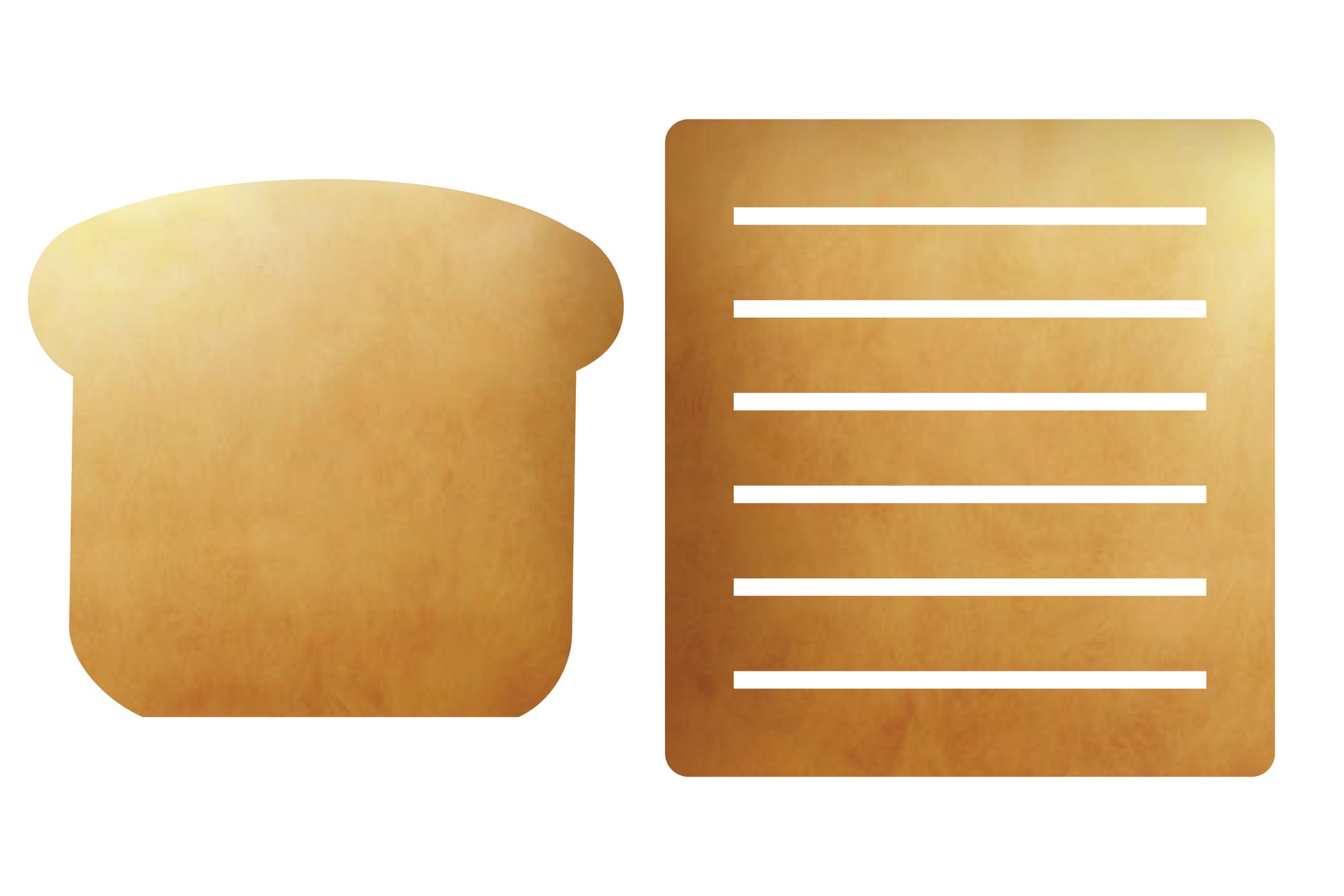 COASTER WITH STAND- Bread