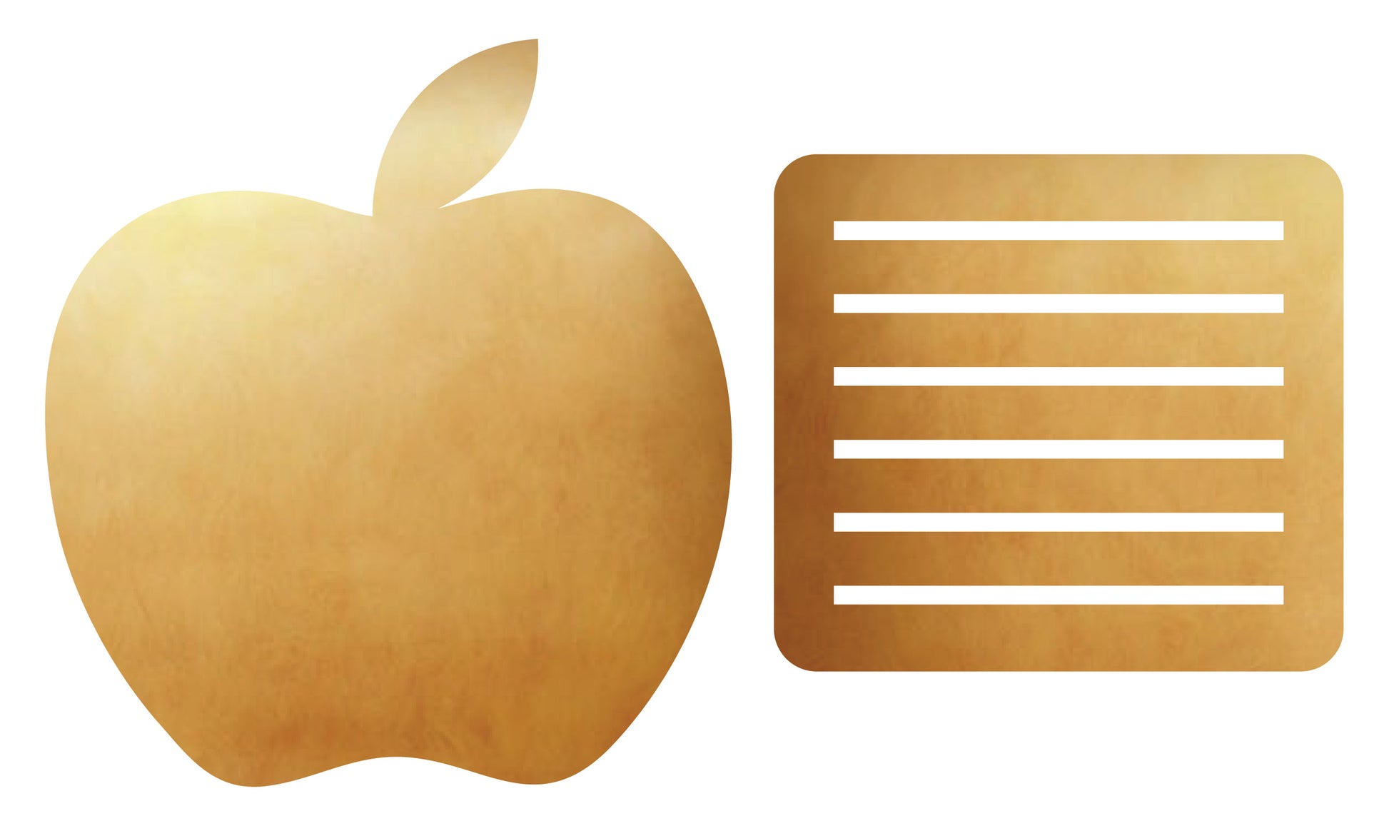COASTER WITH STAND- Apple