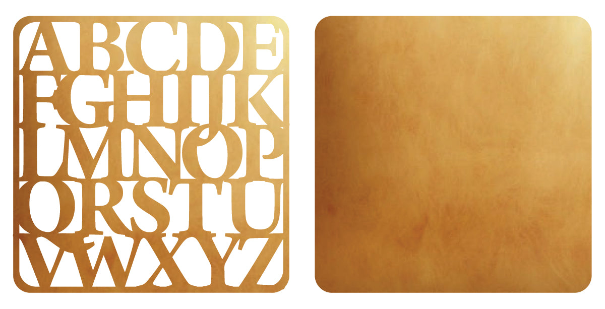 CUTWORK COASTER- ABC