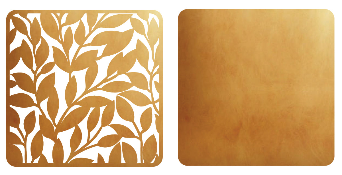 CUTWORK COASTER- LEAF