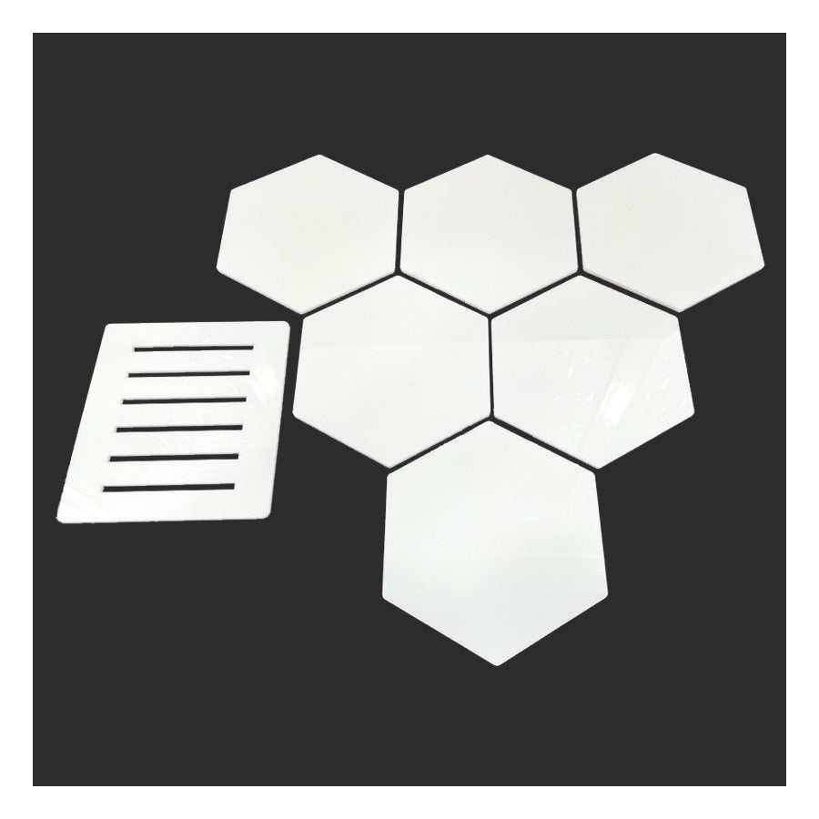 ACRYLIC COASTER - HEXAGON