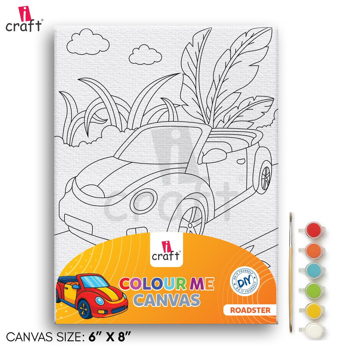 Colour me canvas - roadster