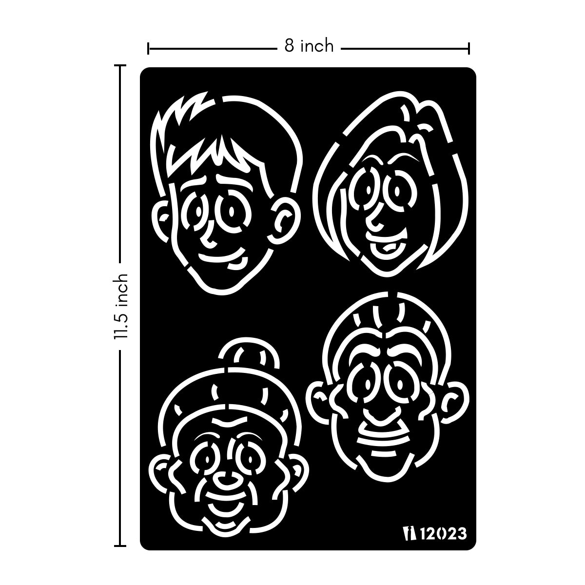 Abstract faces