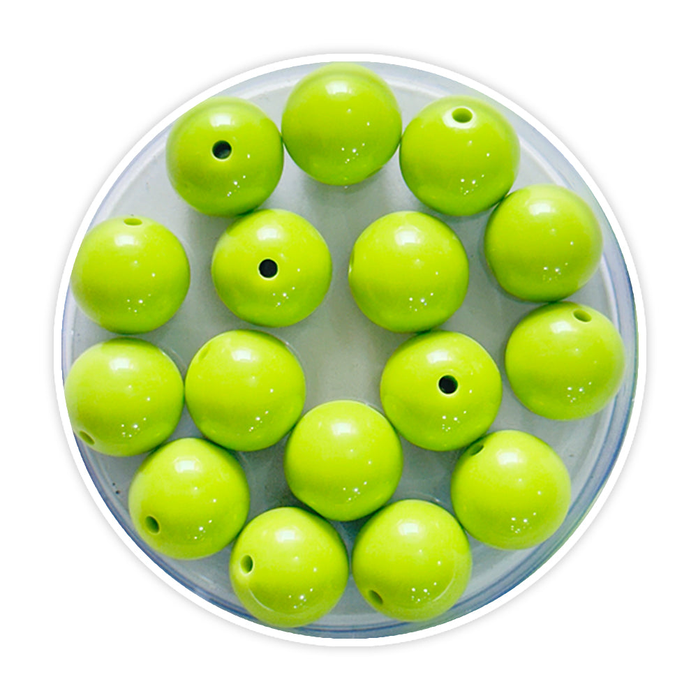 Matt moti - 14 mm parrot green