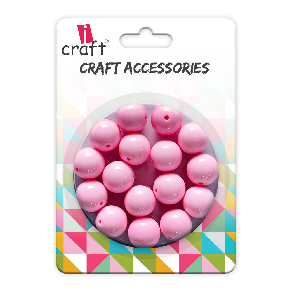 Matt moti - 14 mm pink