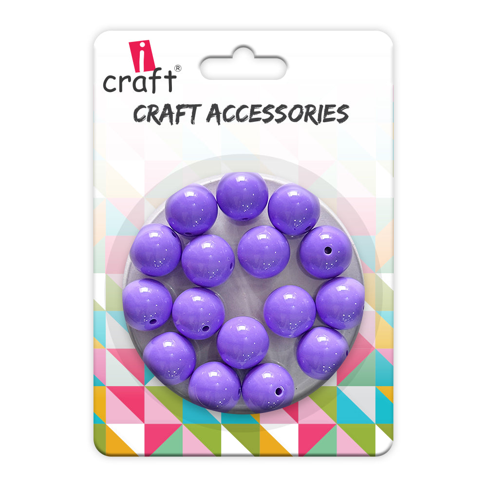 Matt moti - 14mm purple