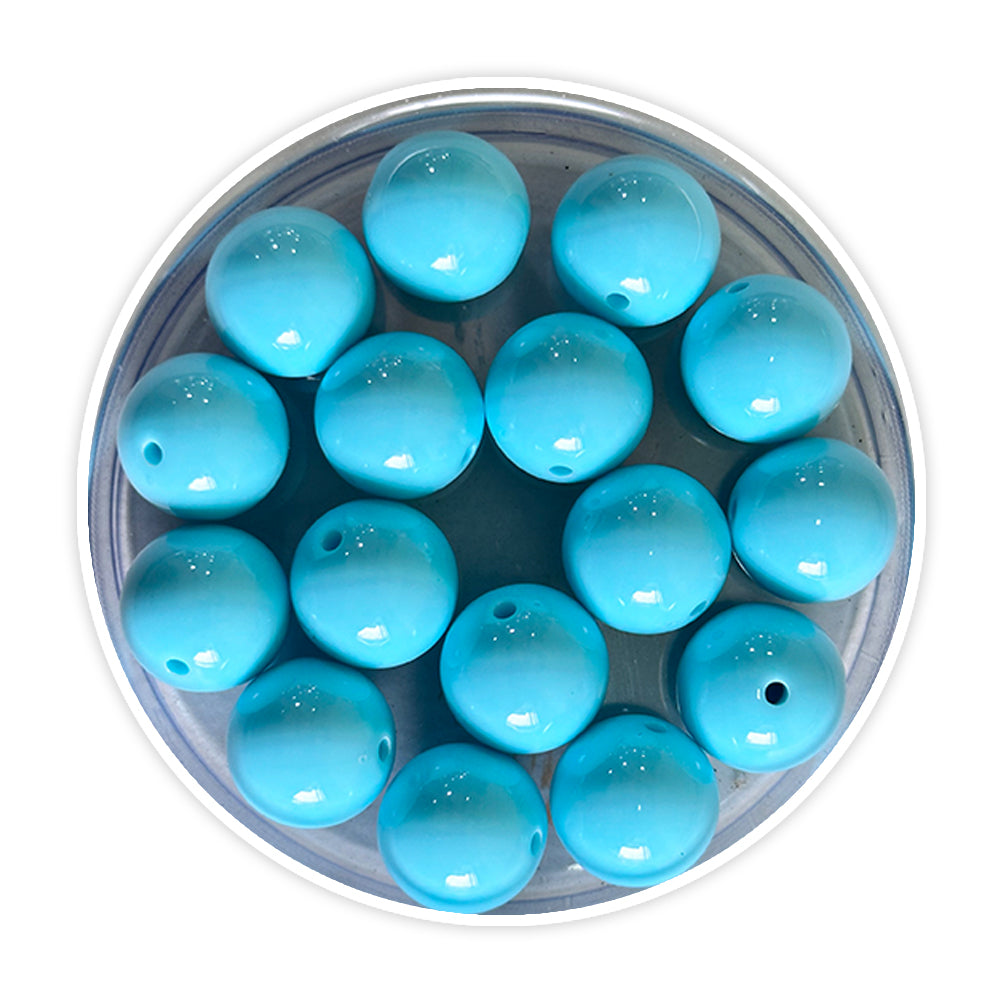 Matt moti - 14 mm sky blue