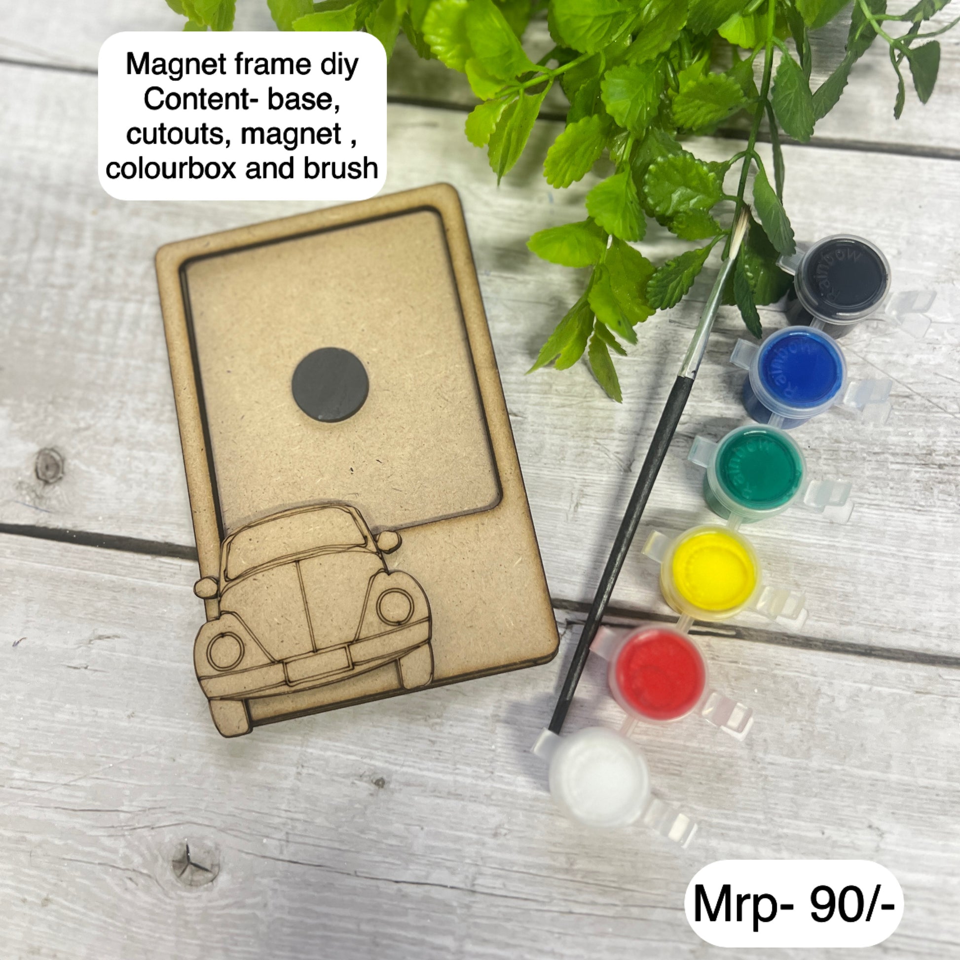 Car mini magnet diy kit