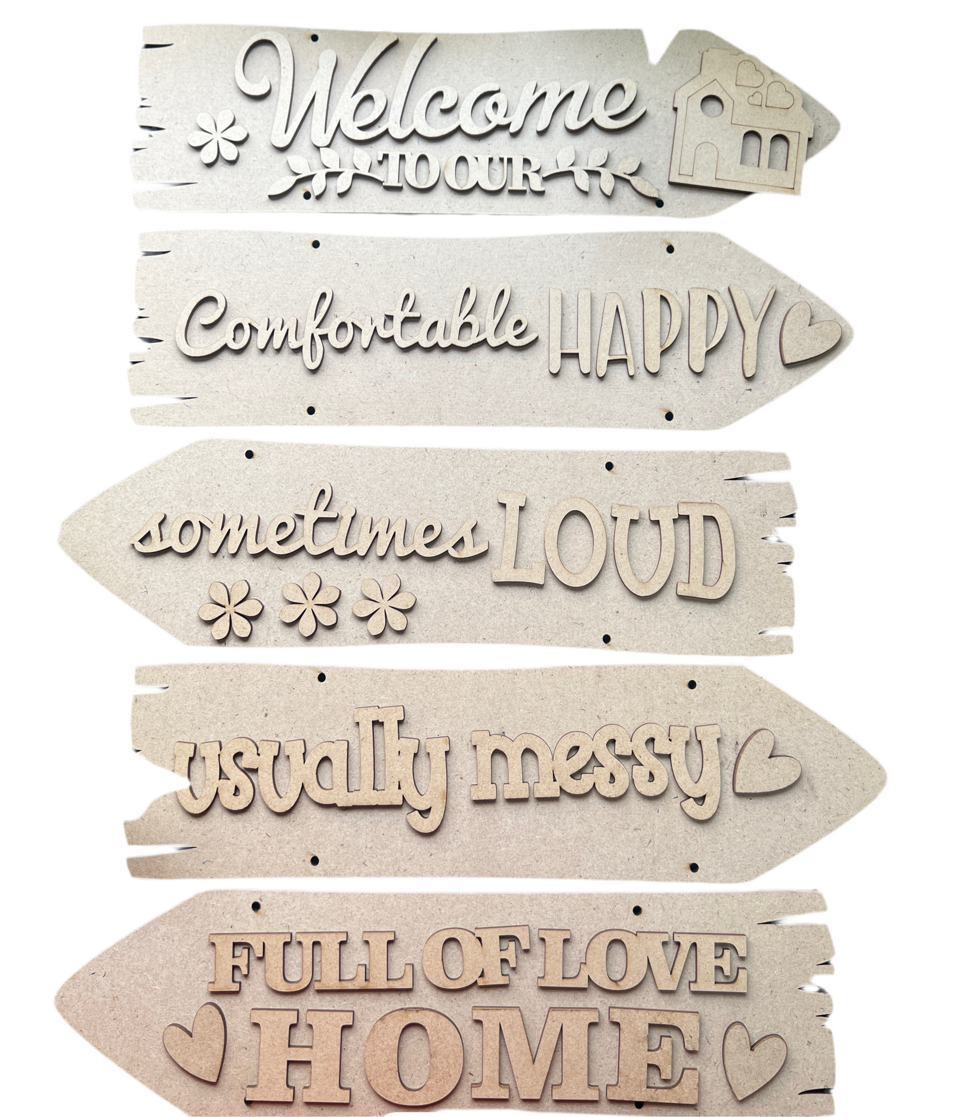 Welcome home - wall hanging