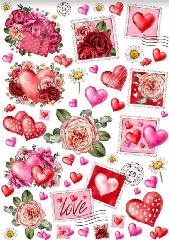 A4 Transfer Sheet Valentine .3