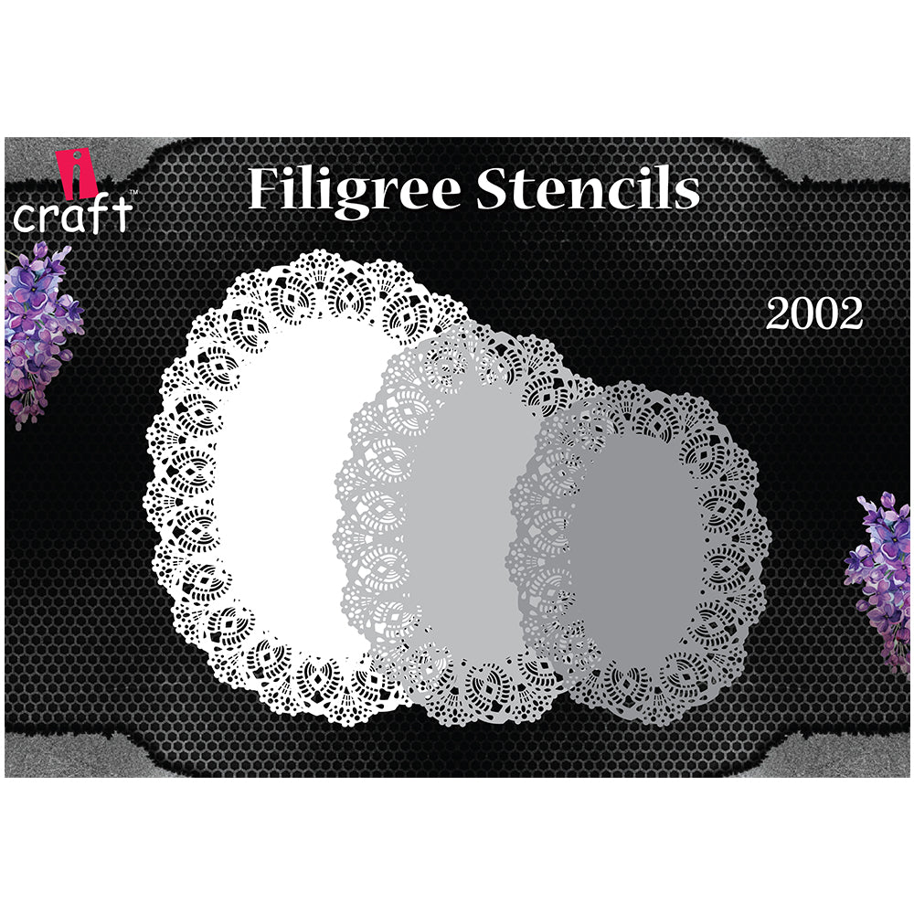 Filigree oval