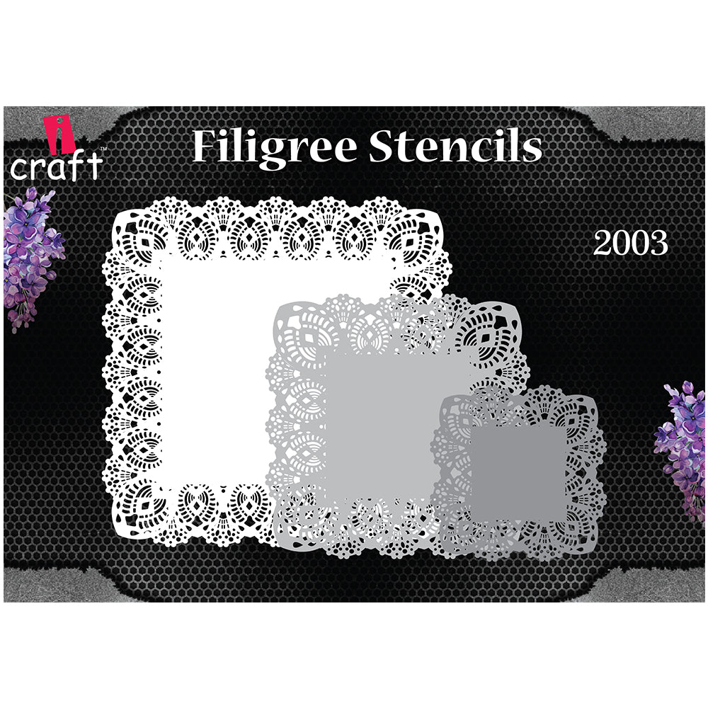Filigree sqaure