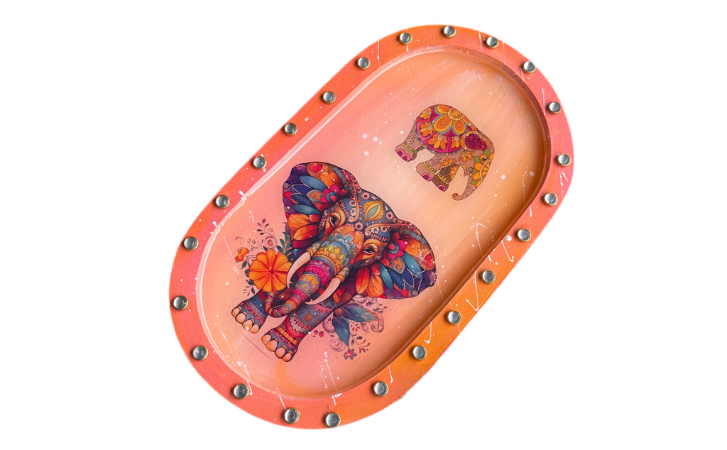 Resin trinket tray kit- 4 pc