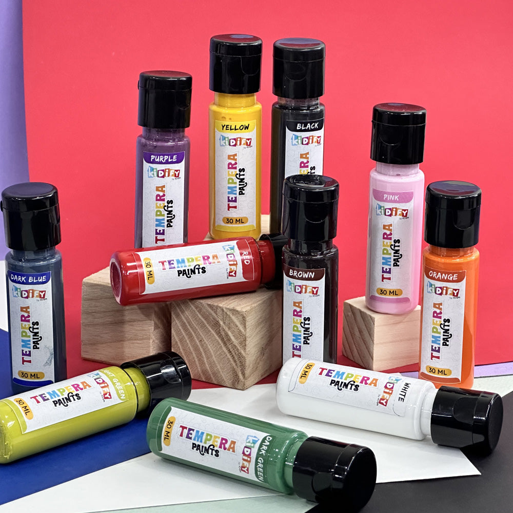 Tempura paints