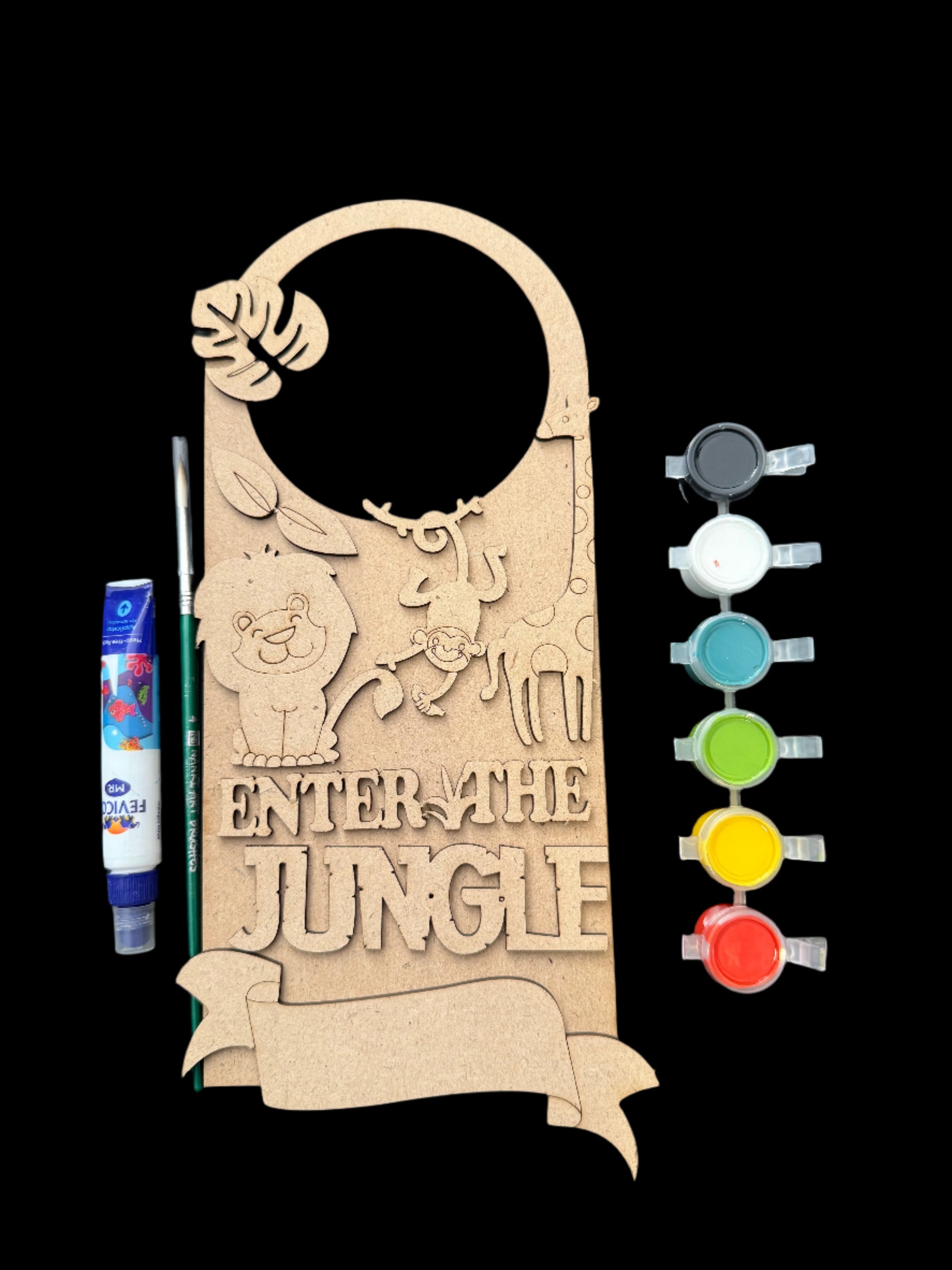 Enter the jungle - door hanger kit