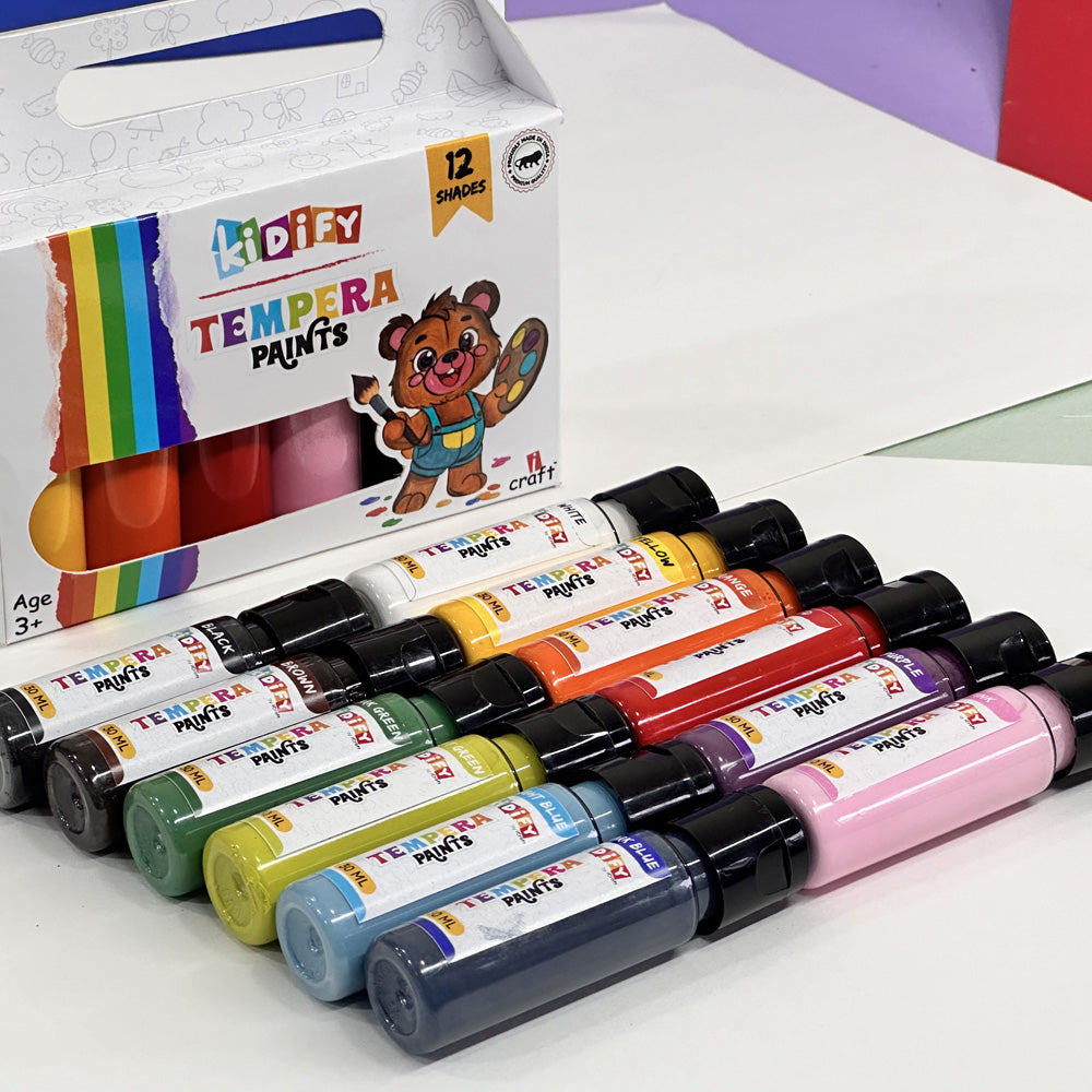 Tempura paints