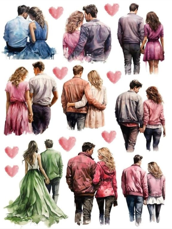 A4 Transfer Sheet Valentine .14