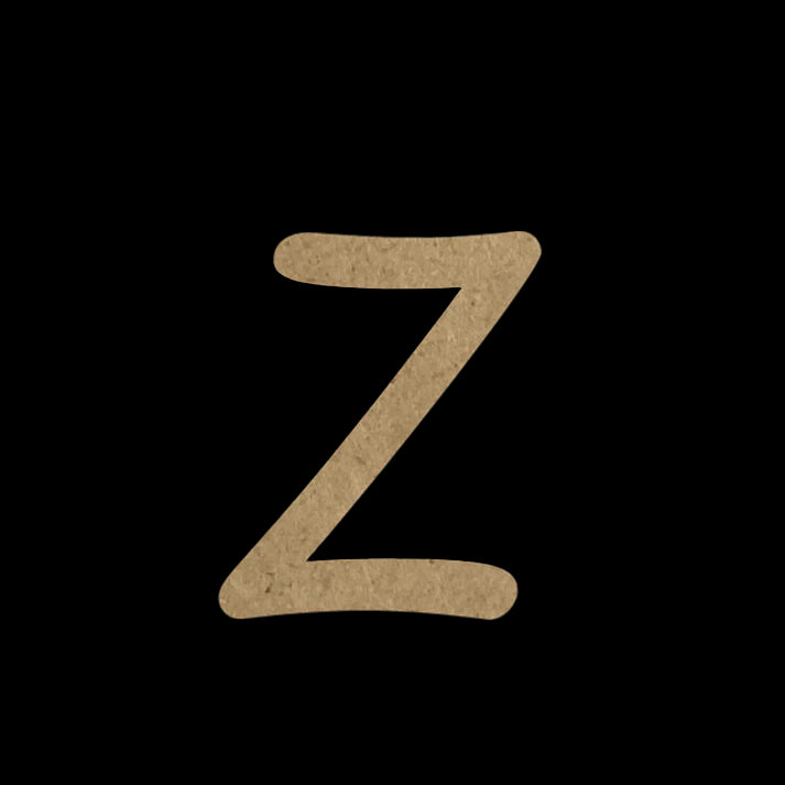 Wooden Embellishment Alphabet-Uppercase Z