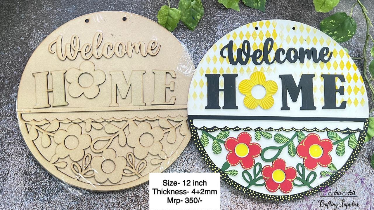 Welcome home- Floral