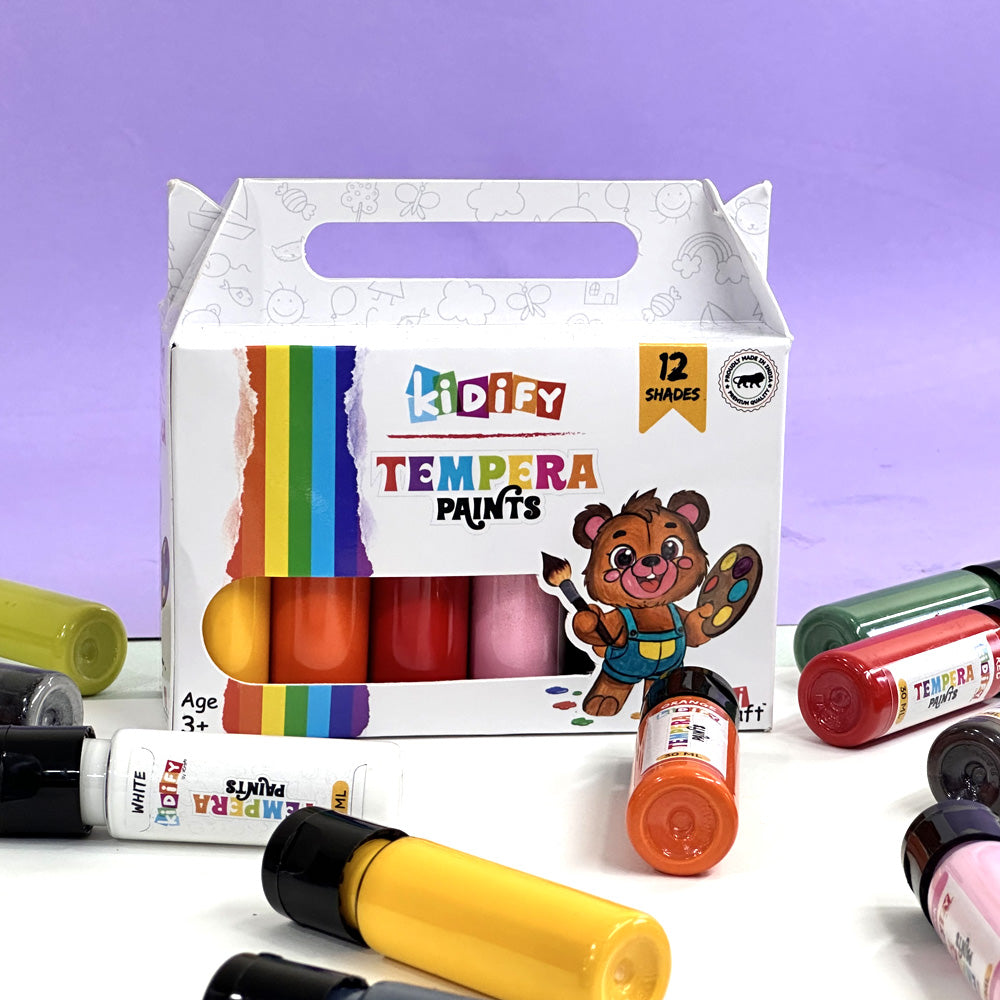 Tempura paints