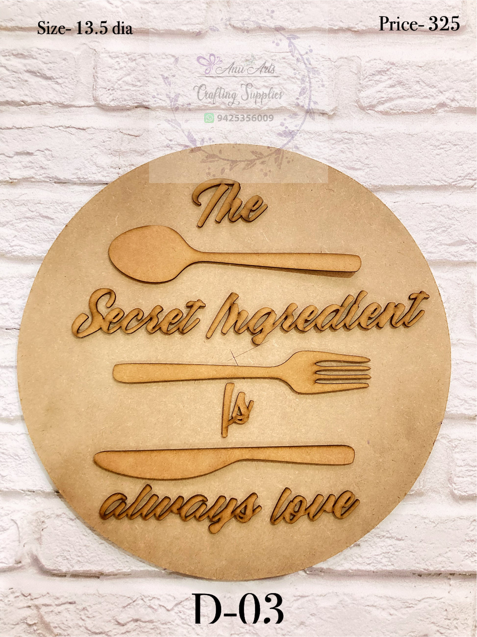 Secret ingredient is love