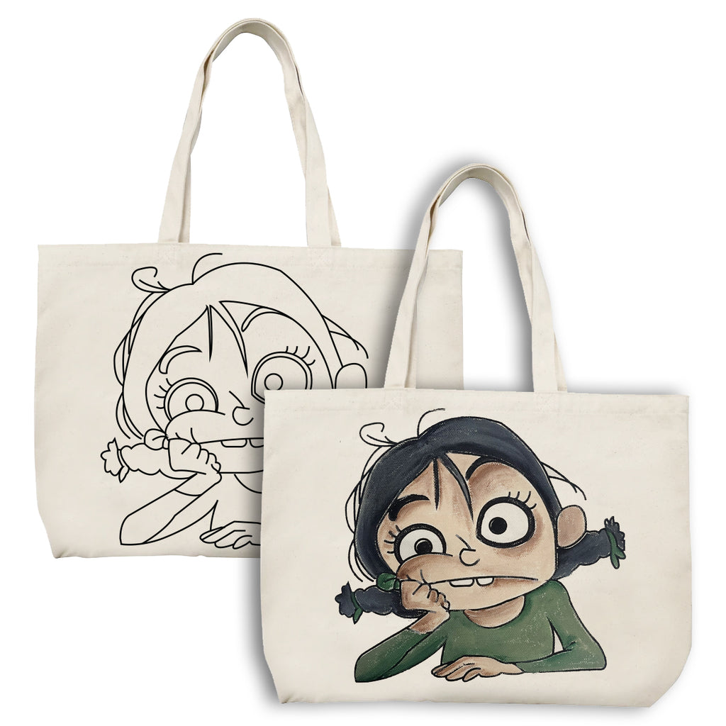 Tote bag diy- mad girl