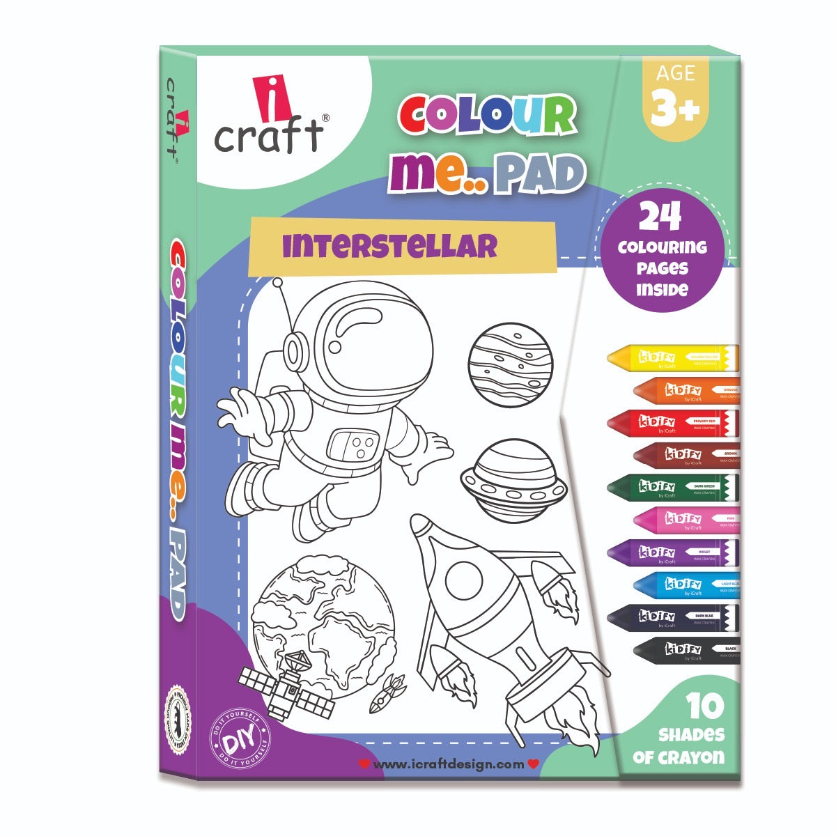 Colour me pad - Space