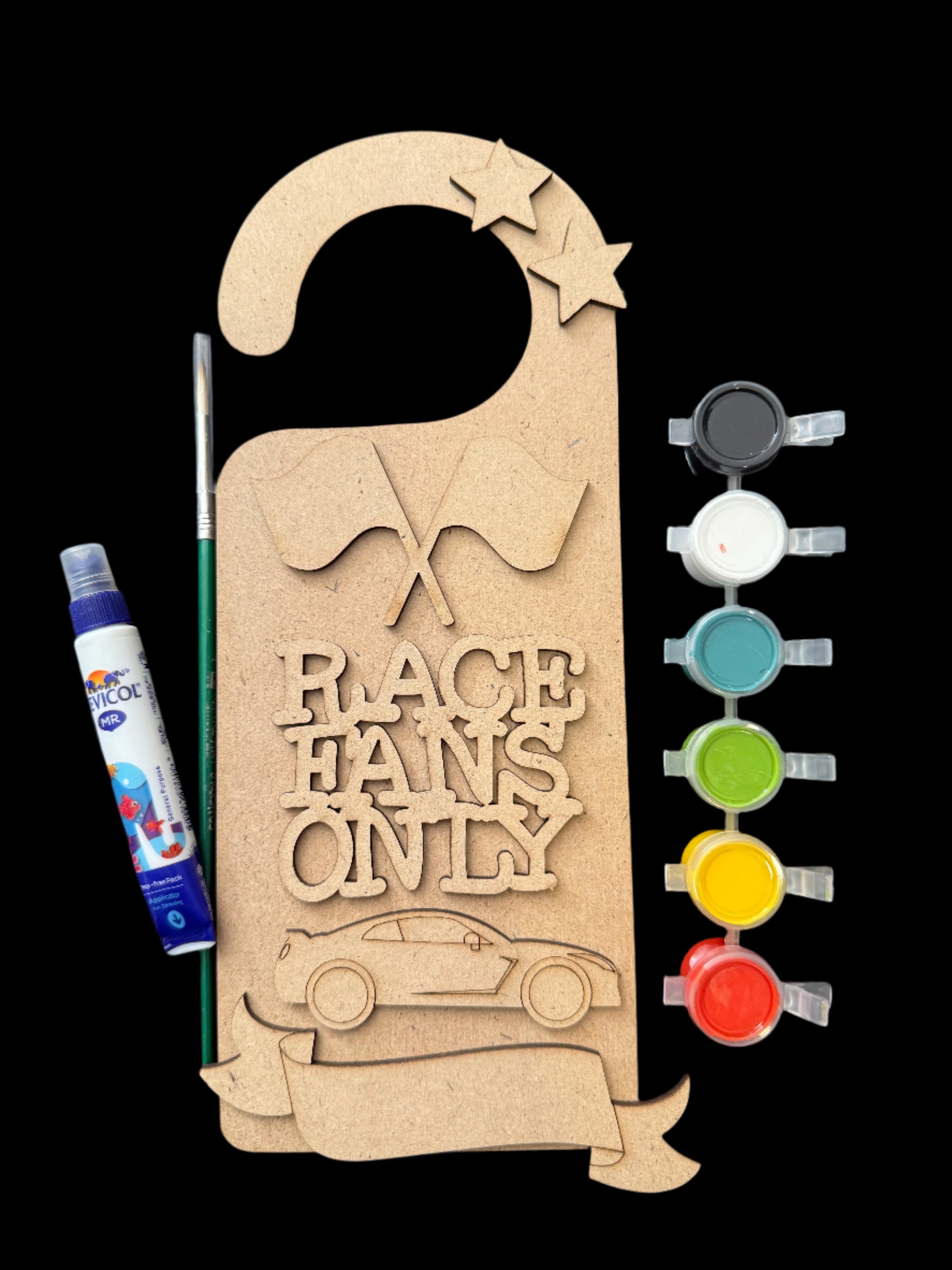 Race fans only - door hanger kit