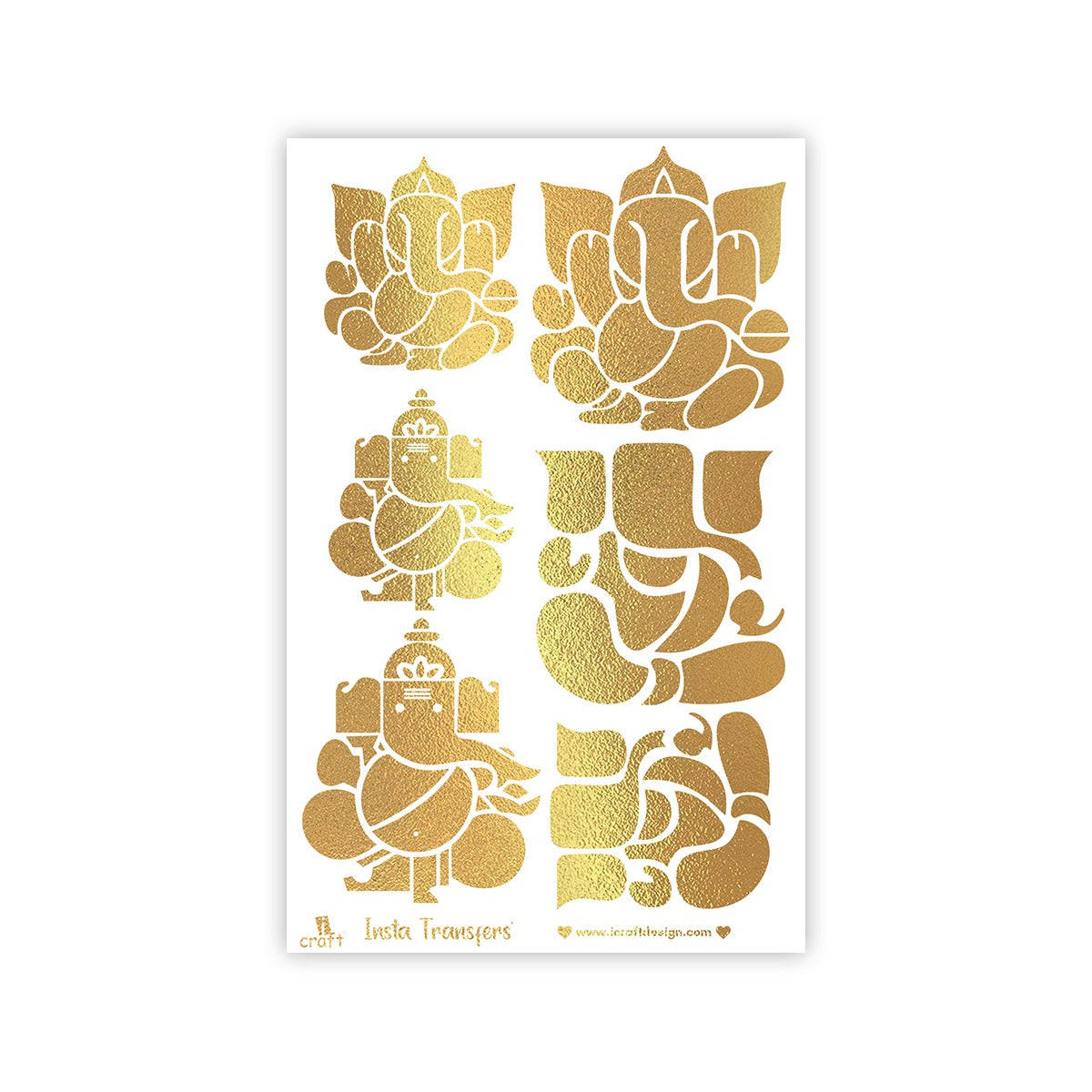 Ganesha metallic sheet