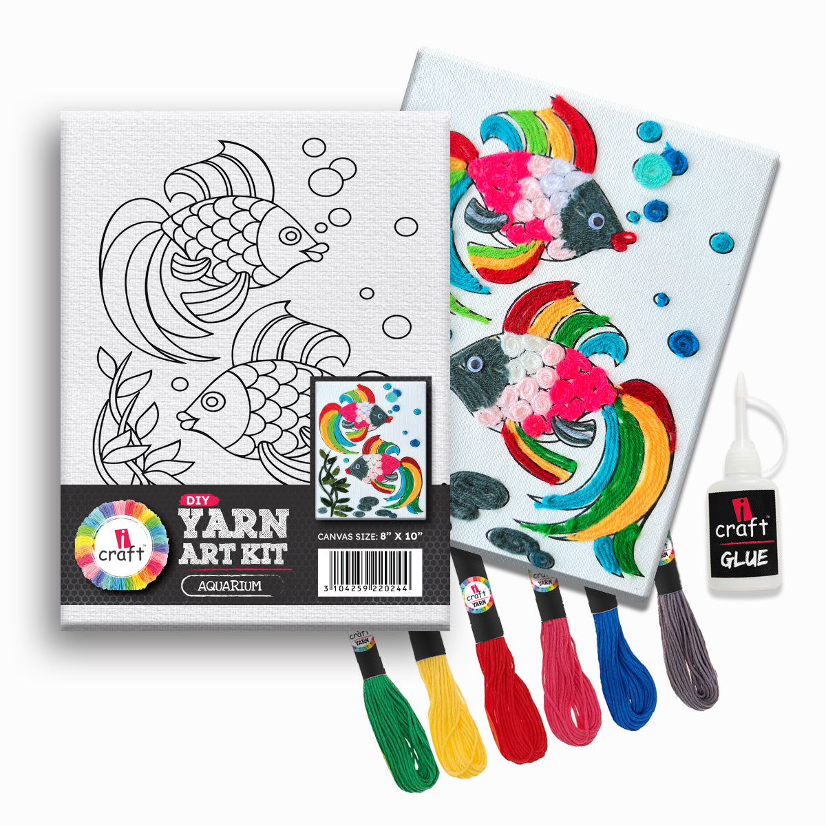 YARN ART KIT - Aquarium
