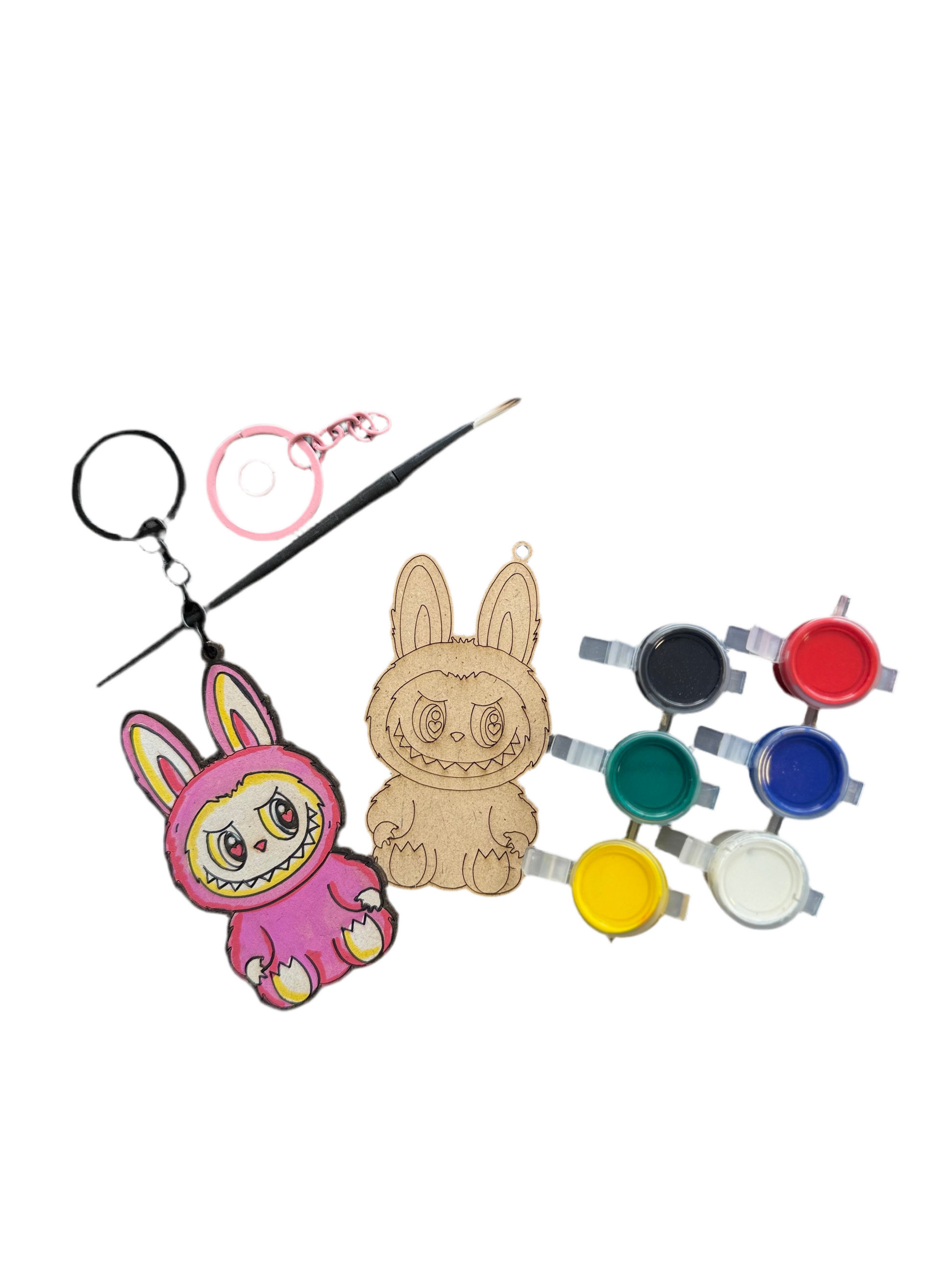 Labubu keychain kit- 1