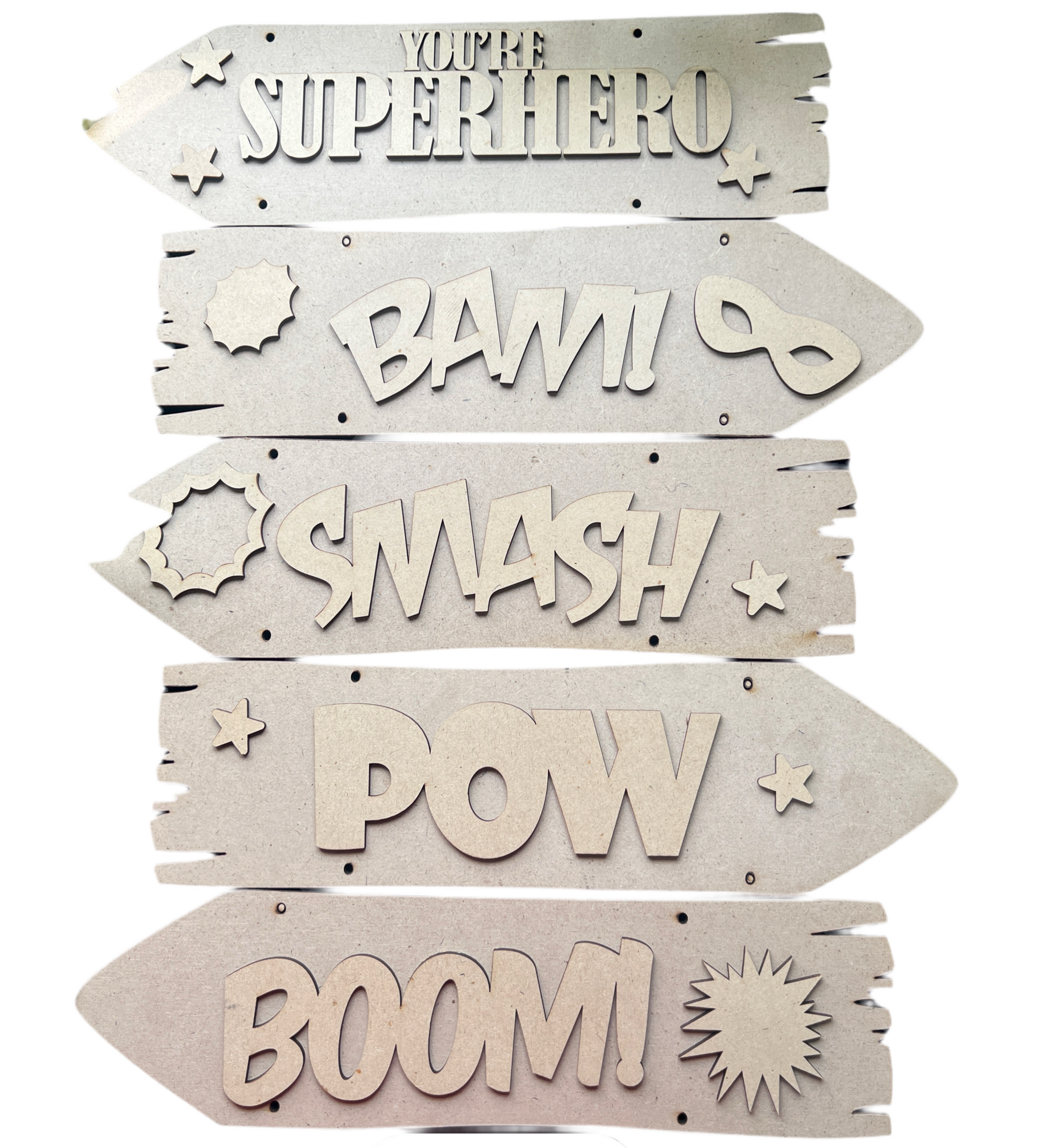 Super hero - kids room hanging