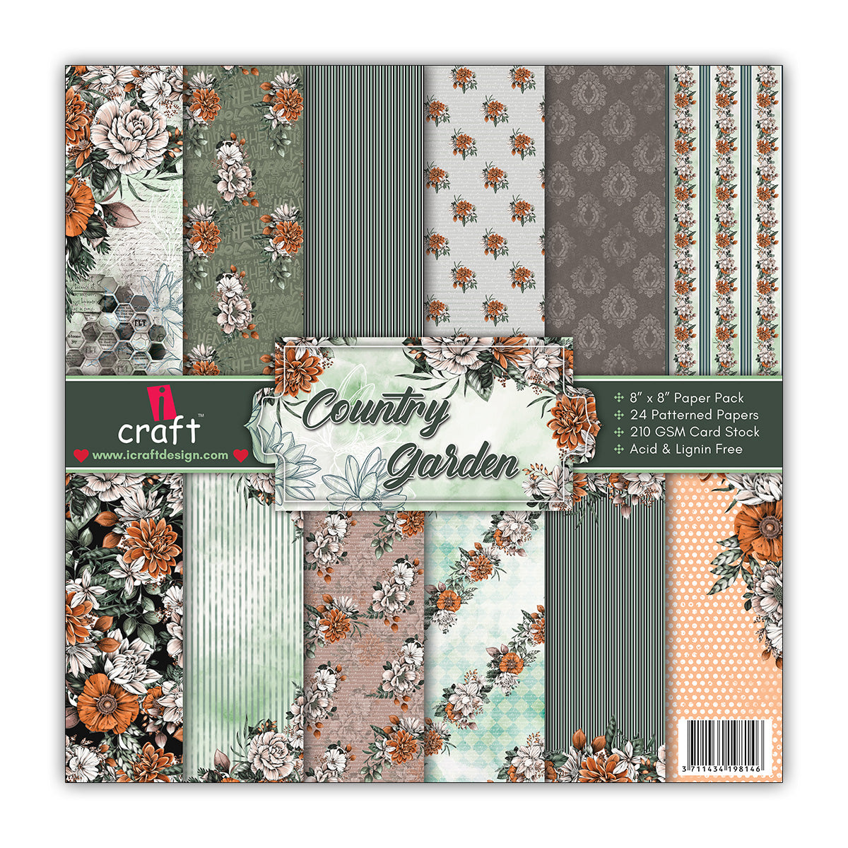 Country garden 8x8