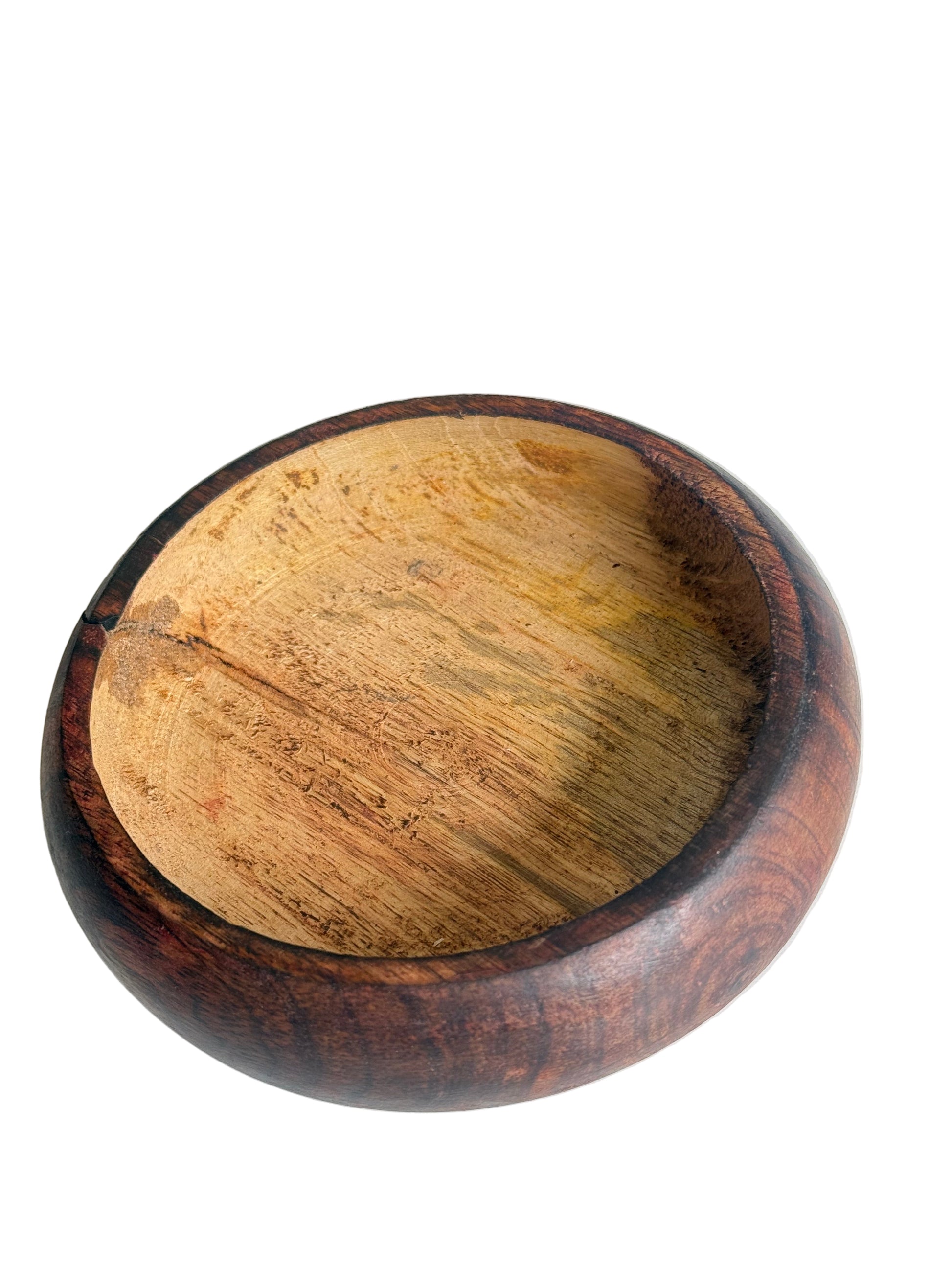 Wooden round bowl - 6 inch