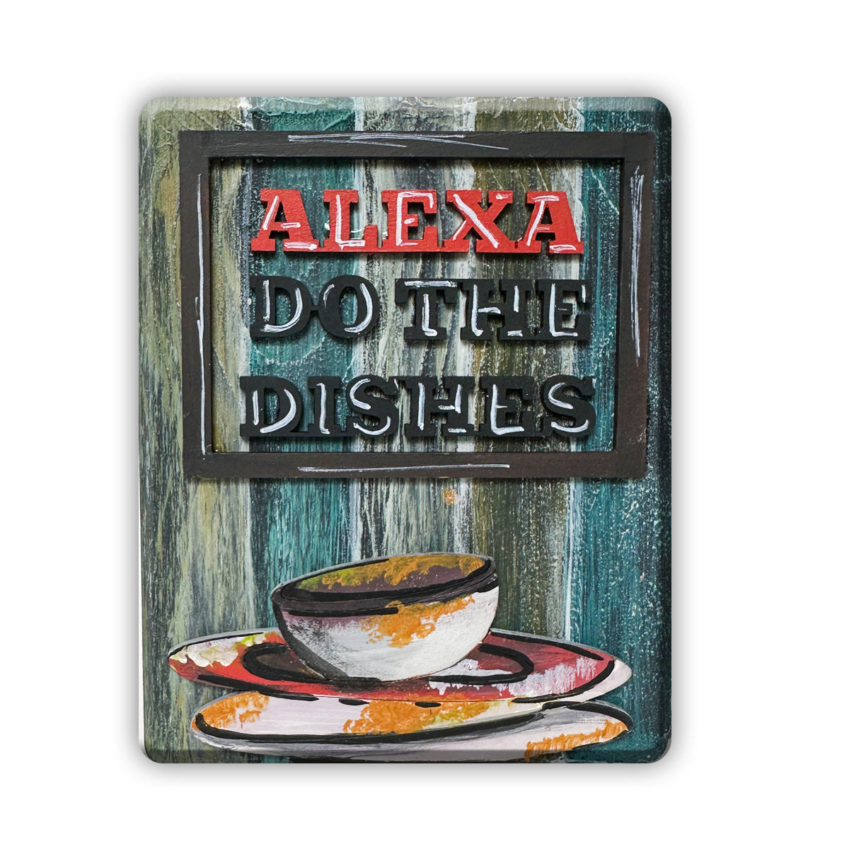 ALEXA DO THE DISHES MAGNET DIY