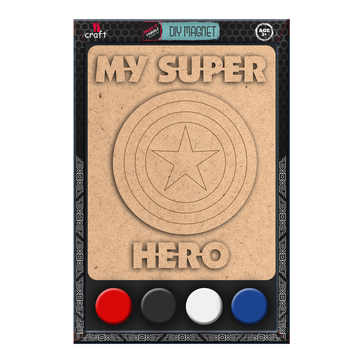 CAPTAIN AMERICA MAGNET DIY