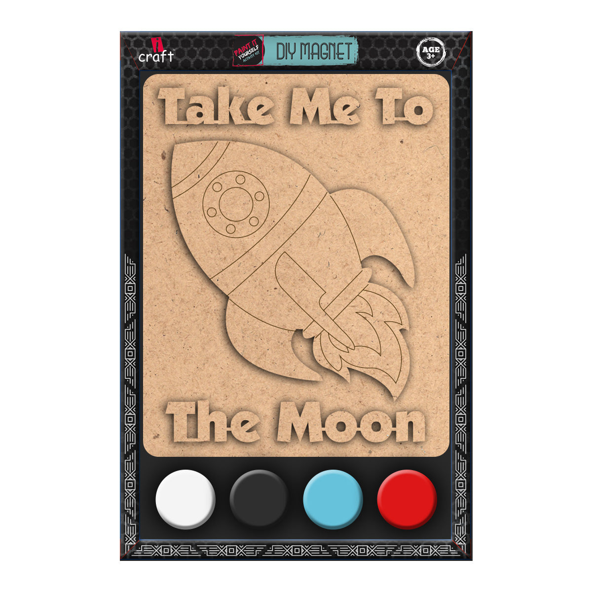 SPACESHIP MAGNET DIY