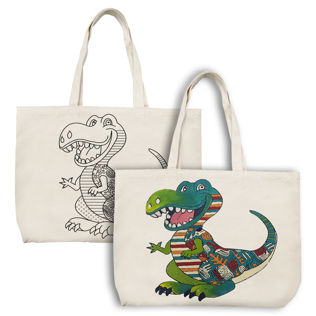 Tote bag diy- DINO
