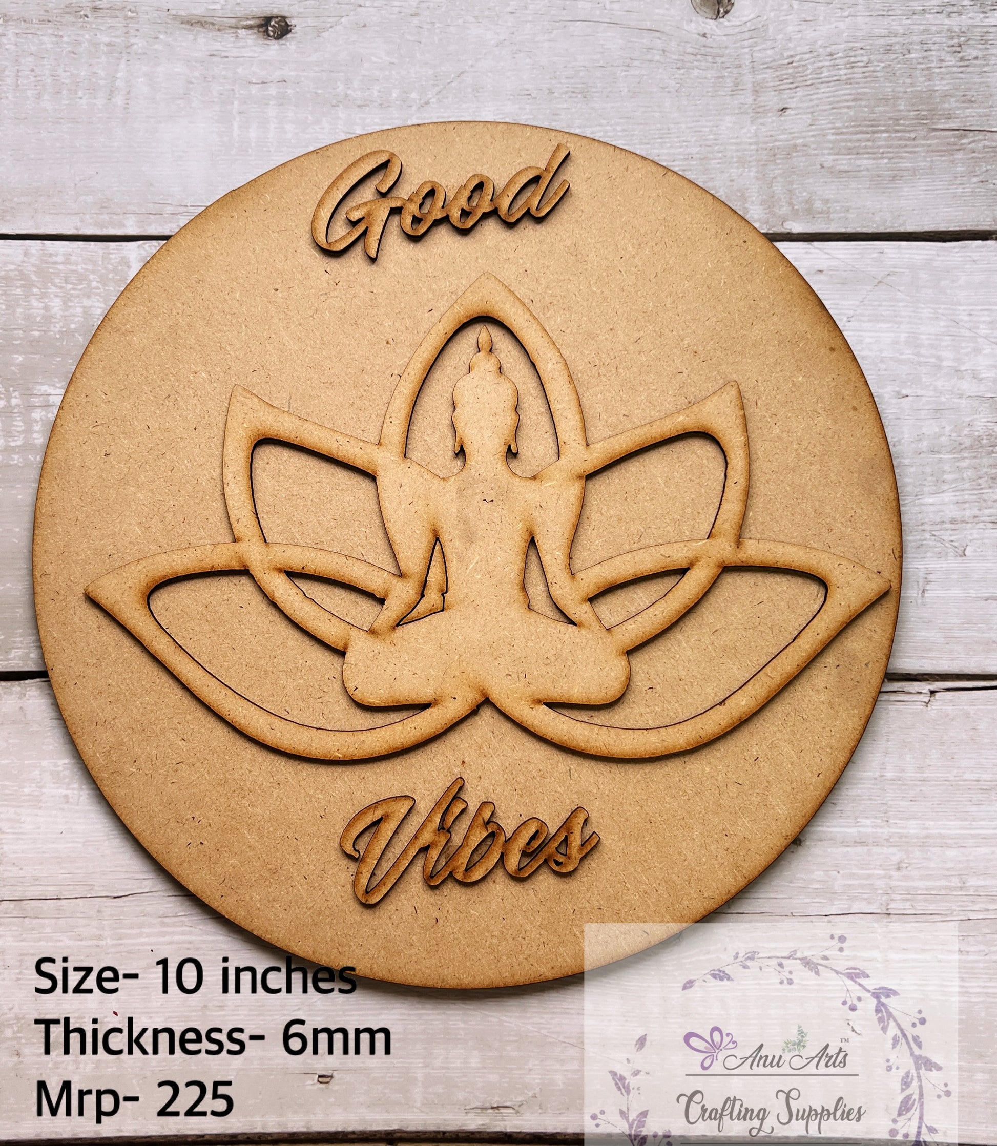 Good vibes - mini buddha