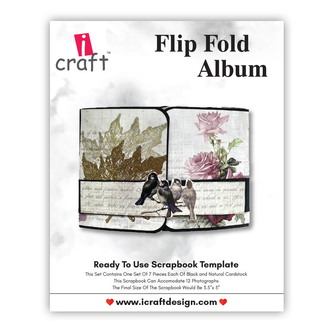 Flip fold album