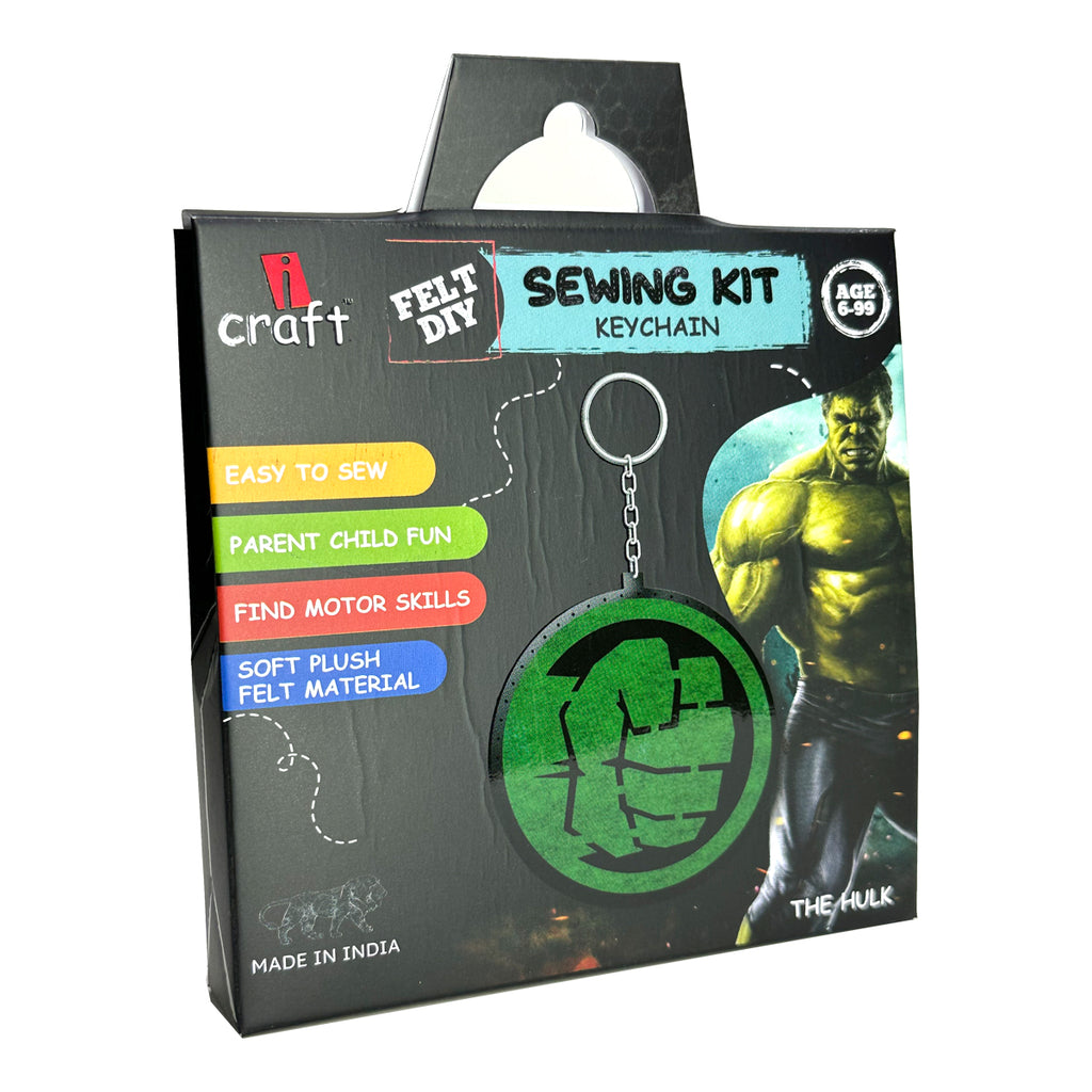 Hulk felt DIY kit