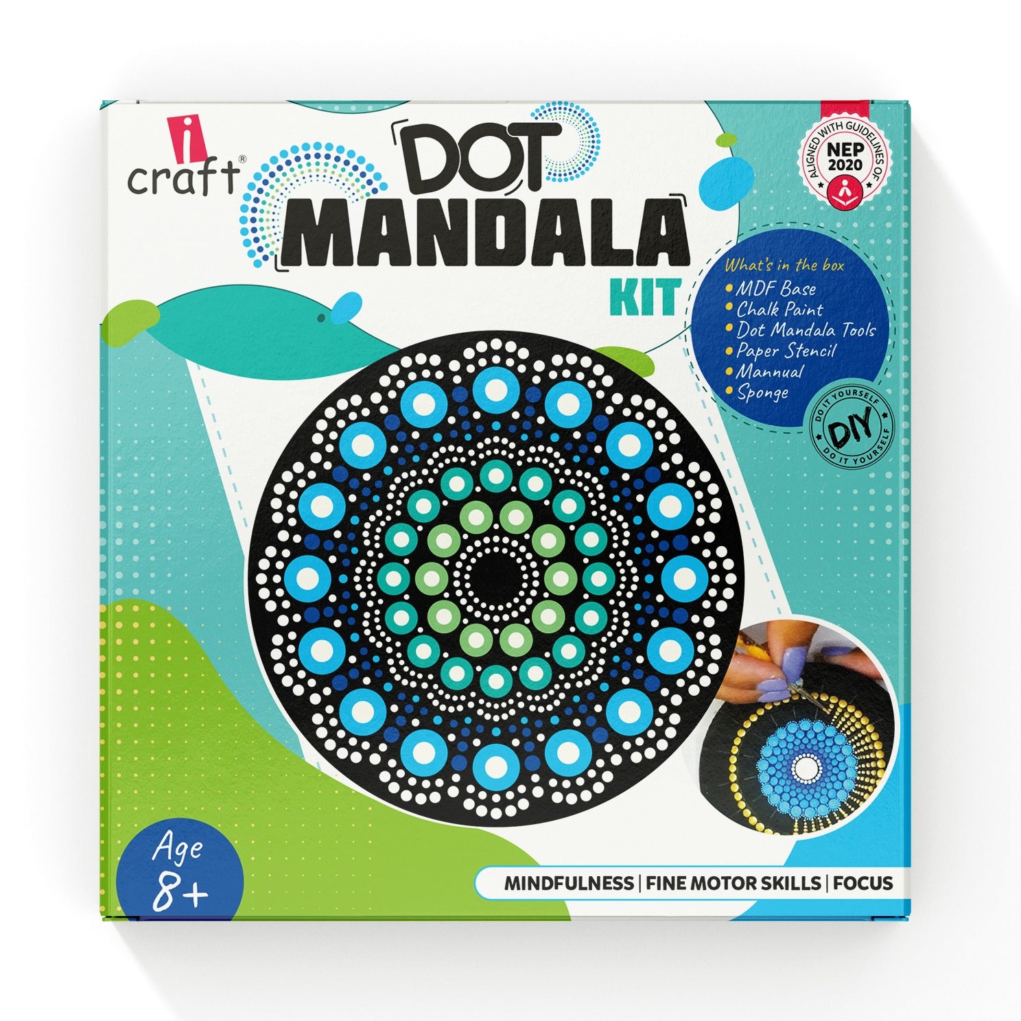 Dot mandala diy kit – Anu art and craft supplies