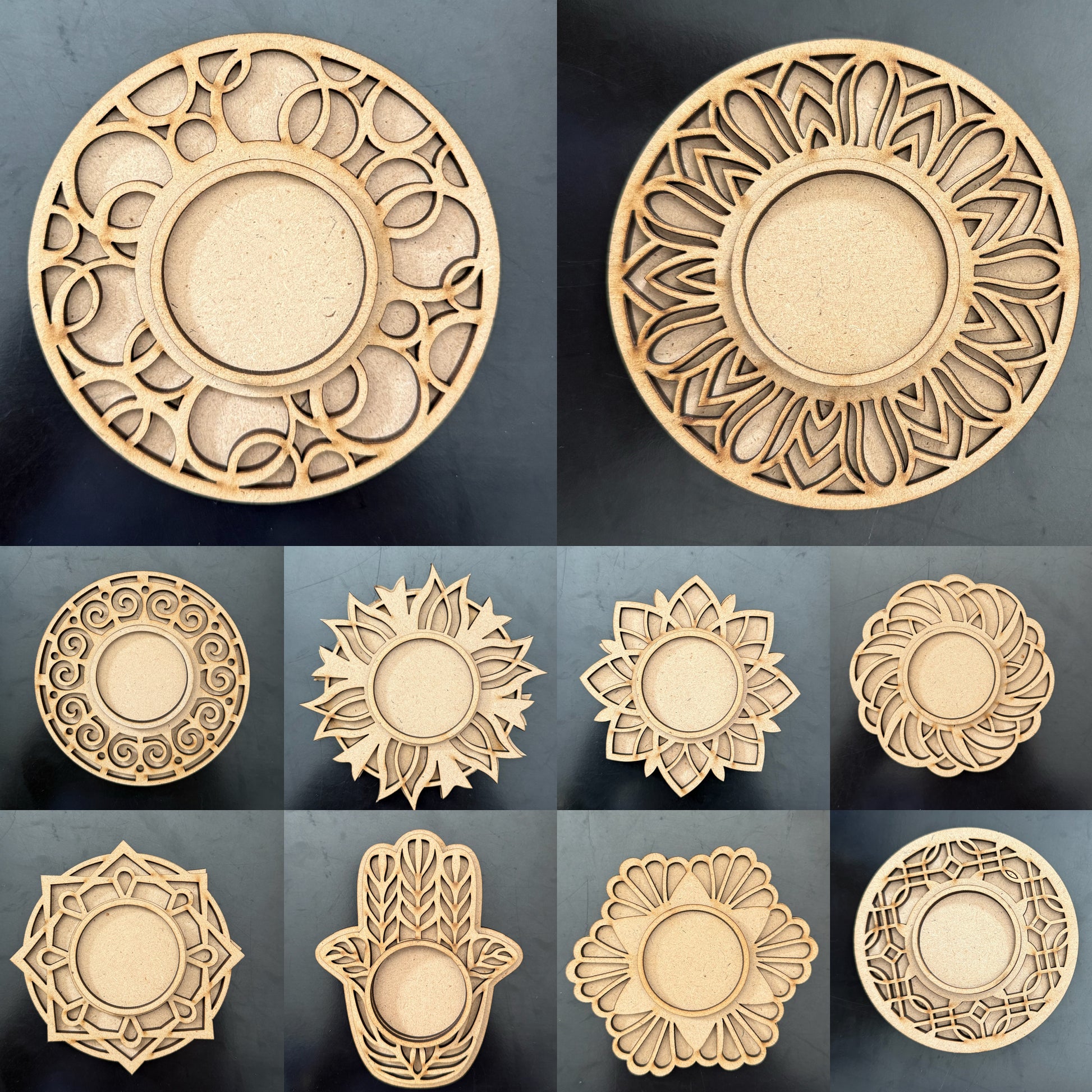 Intricate t-light combo