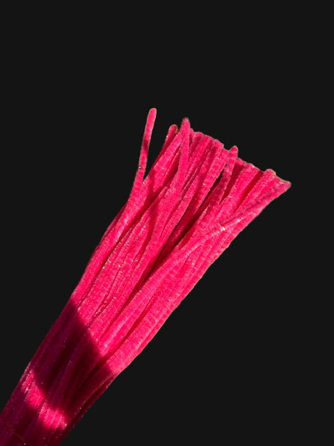 RANI PINK GLITTER PIPE CLEANER