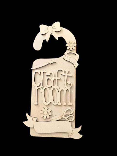 Craft room - door hanger