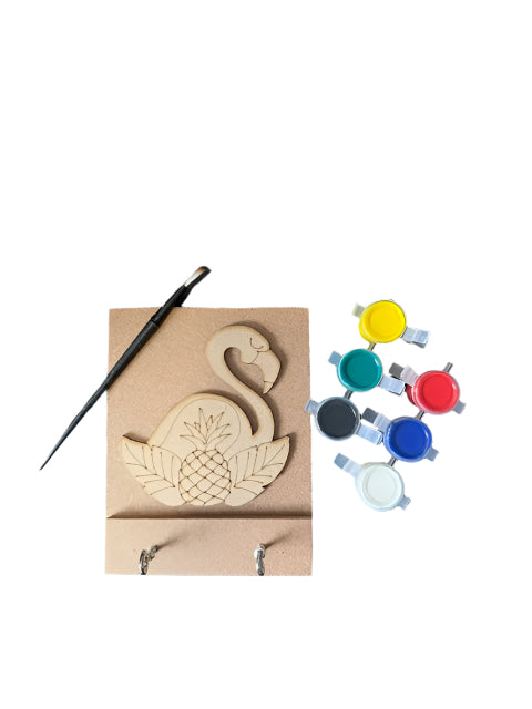 FLAMINGO KEYHOLDER
