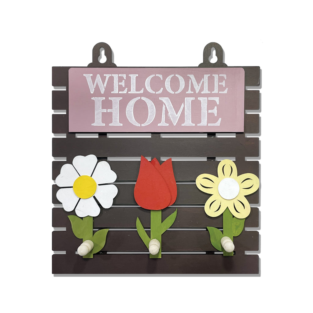 WELCOME HOME KEYHOLDER DIY