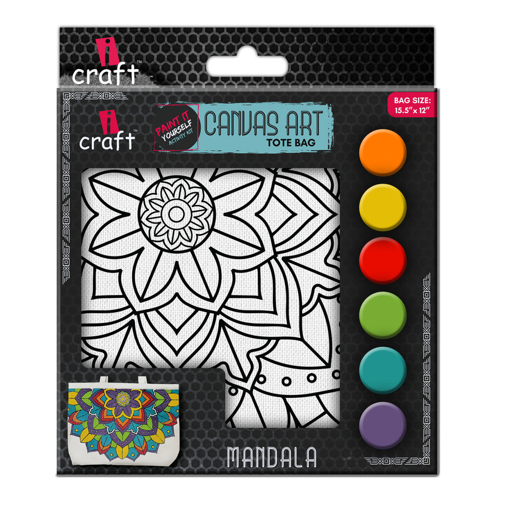 Tote bag diy- mandala